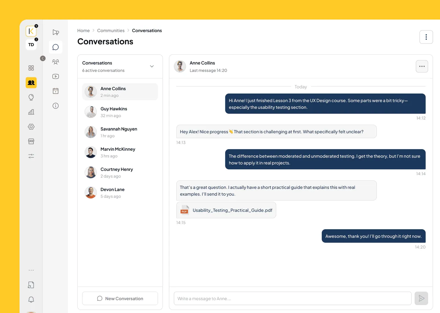Knolyx · Communities of Practice & Continuous Learning