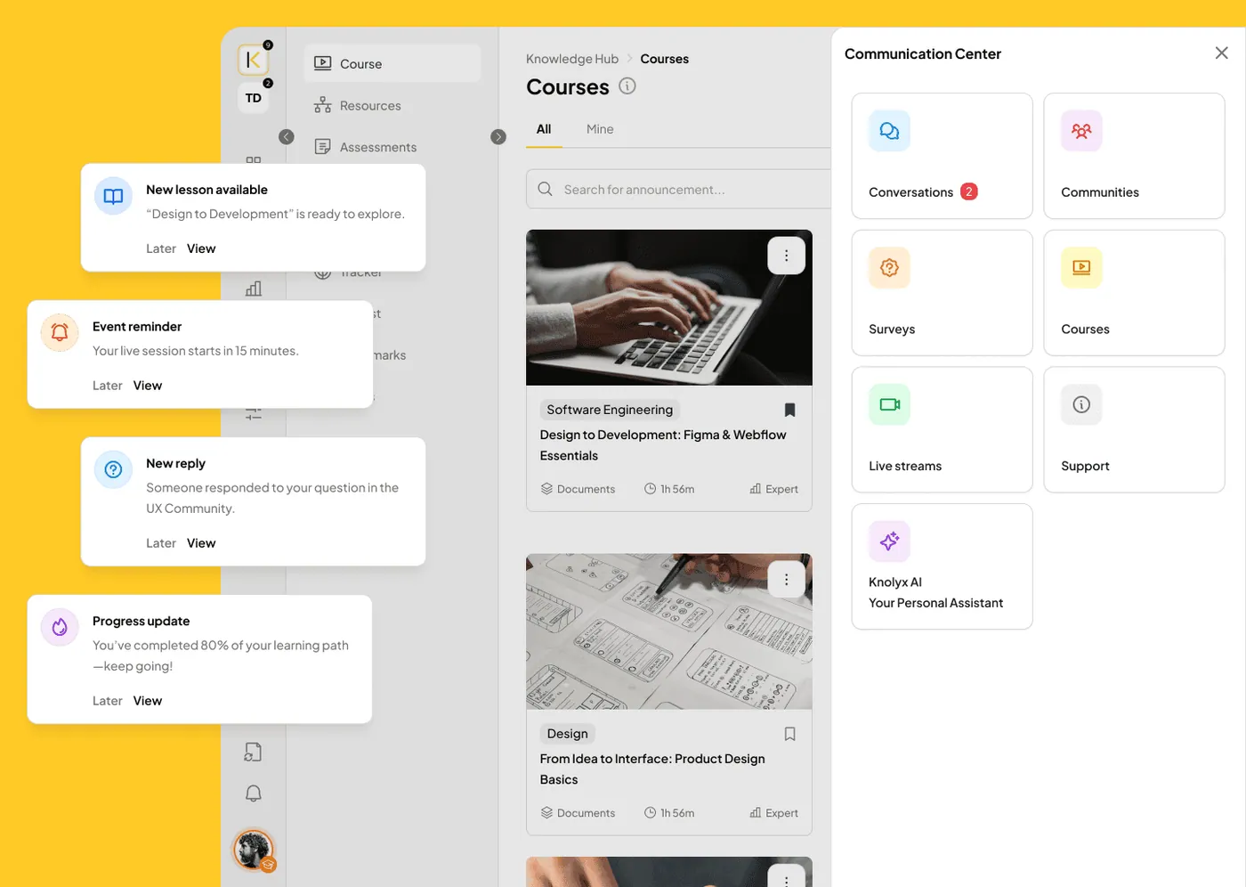 Knolyx · Community engagement