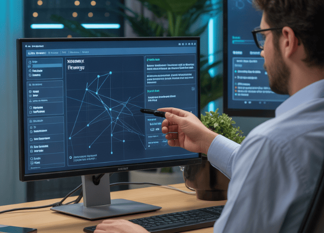 engineer using Knolyx's AI-powered knowledge graph